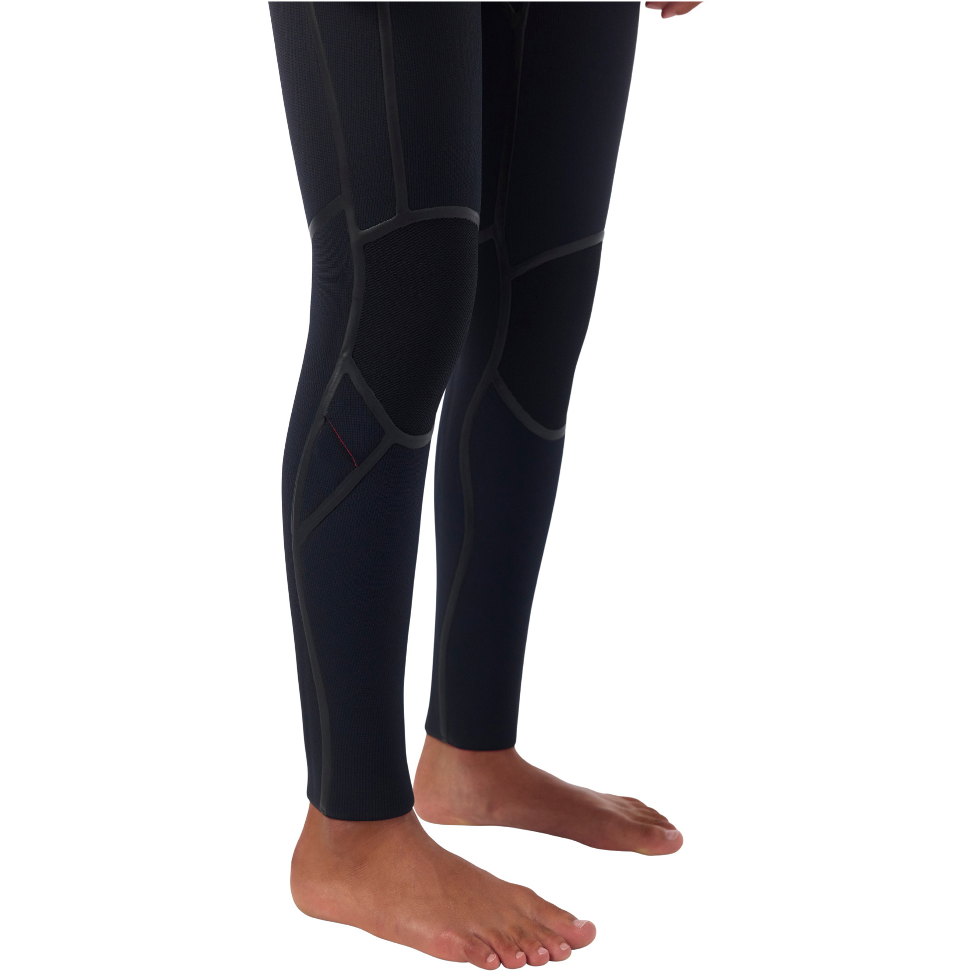 2026 O'Neill Womens Hyperfreak Fire 4/3+mm Chest Zip Wetsuit 5664 - Black / Black